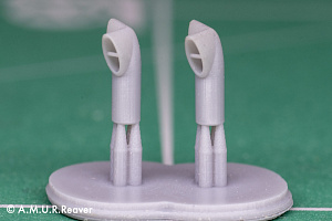 Additions (3D resin printing) 1/48 Fuel Tank Ventilation mast for British F-4 Phantom II model (A.M.U.R.Reaver) 