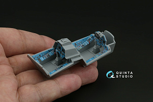 Su-30SM 3D-Printed & coloured Interior on decal paper (Zvezda) (Small version)