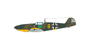 Model kit 1/72 Messerschmitt Bf-109F (Eduard kits)