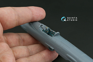 MiG-21MF (Gorkiy plant) 3D-Printed & coloured Interior on decal paper (Eduard) (with 3D-printed resin parts)