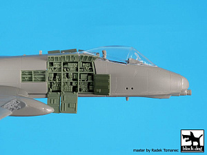 Additions (3D resin printing) 1/72 Fairchild A-10A Thunderbolt II electronics (designed to be used with Academy kits) 