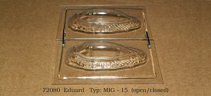 Vacu Canopy 1/72 MiG-15 (EDU) (Rob Taurus)