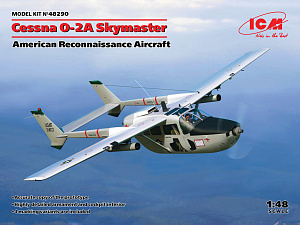 Model kit 1/48 Cessna O-2A Skymaster American (ICM)