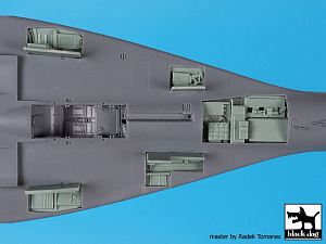 Additions (3D resin printing) 1/48 Mikoyan MiG-29 9-12 Big set (designed to be used with Great Wall Hobby kits) 