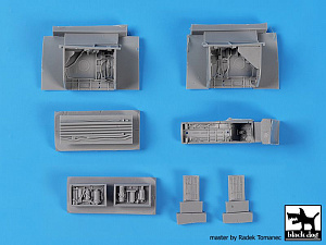 Additions (3D resin printing) 1/48 Mikoyan MiG-23BN big set (designed to be used with Eduard kits) 