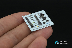 F-8E Crusader 3D-Printed & coloured Interior on decal paper (Hasegawa/Hobby 2000)