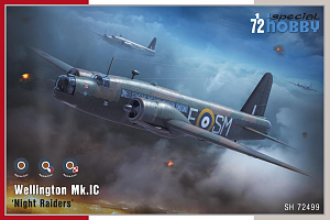 Model kit 1/72 Wellington Mk.IC 'Night Raiders' (5x camo) (Special Hobby)