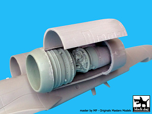 Additions (3D resin printing) 1/72 Fairchild A-10A Thunderbolt 2 Engines (designed to be used with Academy kits) 