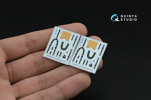 Lynx AH-7 3D-Printed & coloured Interior on decal paper (Airfix) (with 3D-printed resin parts)