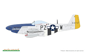 Model kit 1/72 North-American P-51D-5 Mustang (Weekend Edition) (Eduard kits)