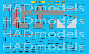 Decal 1/48 S-3A Viking stencils (HAD)