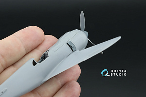 La-5 Detailing Set Pt.1. Powerplant group: Engine, Propeller spinner, Cowl and radiator flaps, Exhaust stacks (Zvezda)