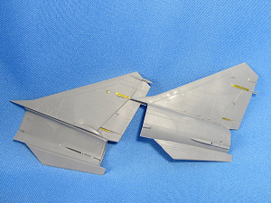 Photo Etching Kit MiG-25. Exterior (ICM) (designed to be used with ICM) (Metallic Details)