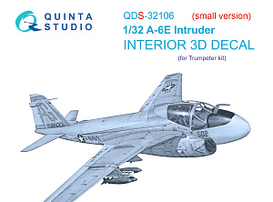 A-6E Intruder 3D-Printed & coloured Interior on decal paper (Trumpeter) (Small version)