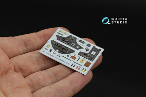 Hs 123A-1 late/Hs 123B 3D-Printed & coloured Interior on decal paper (ICM)