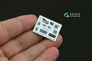 F-35A/F-35С Lightning II 3D-Printed & coloured Interior on decal paper (Tamiya)