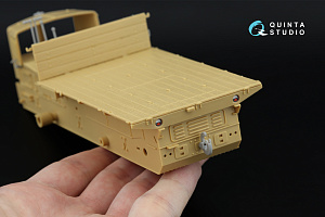Voroshilovets Tractor 3D-Printed & coloured Interior on decal paper (Trumpeter) (with 3D-printed resin parts) 