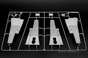 Model kit 1/48 Fairey Gannet COD.4 (Airfix) (the opened package)
