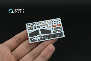 KrAZ-260 3D-Printed & coloured Interior on decal paper (Takom) (Small version)