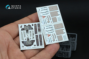 L-39ZA 3D-Printed & coloured Interior on decal paper (Trumpeter)(with 3D-printed resin parts)