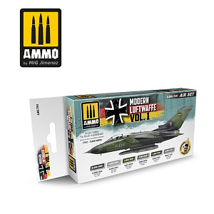 Modern Luftwaffe Vol. 1 Set (Ammo Mig) (6x17ml) 