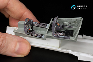 F-4S Phantom II 3D-Printed & coloured Interior on decal paper (Academy) (Small version) (with 3D-printed resin parts)