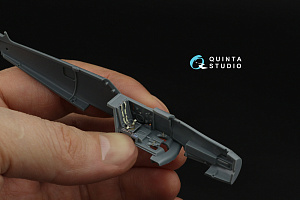 Bf 109K-4 3D-Printed & coloured Interior on decal paper (Eduard)