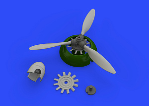 Additions (3D resin printing) 1/48 Focke-Wulf Fw-190A-3/Fw-190A-4 propeller (designed to be used with Eduard kits) 