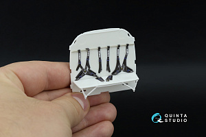 Lynx Mk8 3D-Printed & coloured Interior on decal paper (Revell)