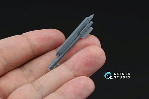 R-73L Air-to-Air Missiles with Launchers, 6 pcs (for all kits)