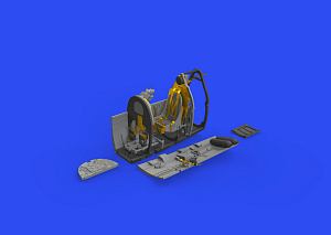 Additions (3D resin printing) 1/48 Supermarine Spitfire Mk.II cockpit (designed to be used with Revell kits) 