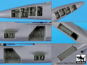 Additions (3D resin printing) 1/48 Mikoyan MiG-23BN big set (designed to be used with Eduard kits) 