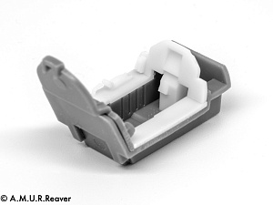 Additions (3D resin printing) 1/48 SEPECAT Jaguar Gr.1A Cab Upgrade Kit (A.M.U.R.Reaver) 