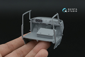 ZiL-130 3D-Printed & coloured Interior on decal paper (Zvezda)