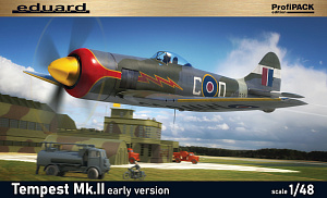 Model kit 1/48 Hawker Tempest Mk.II early version ProfiPACK (Eduard kits)