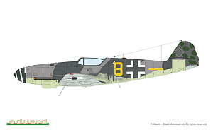 Model kit 1/72 KURFÜRST Bf-109K-4 - Dual Combo - Limited Edition (Eduard kits)