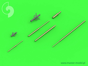 Aircraft detailing sets (brass) 1/72 Sukhoi Su-15_Flagon - Pitot Tubes