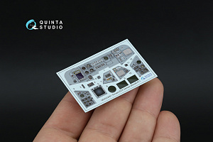 Tornado ECR German 3D-Printed & coloured Interior on decal paper (Revell) (Small version) (with 3D-printed resin parts)