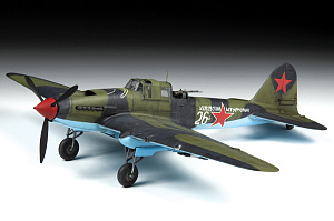 Model kit 1/48 Ilyushin IL-2 Stormovik Mod 1943 (Zvezda)