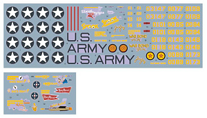 Decal 1/72 89th Attack Sq.A-20A Havocs of 'The Grim Reapers' Havocs, New Guinea 1942/43 (DK Decals)