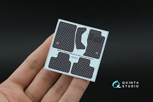 Nissan Skyline GT-R R34 floor mats (Tamiya)