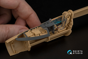 MiG-21MF (Gorkiy plant) 3D-Printed & coloured Interior on decal paper (RFM) (with 3D-printed resin parts)