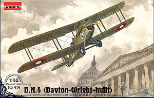 Model kit 1/48 Airco DH.4 (USA) (Dayton-Wright built)[de Havilland] (Roden)
