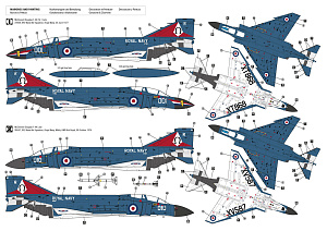 Model kit 1/72 McDonnell-Douglas F-4K Phantom FG.1 Late vol.2 (Hobby 2000)