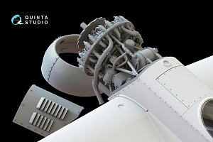 Su-31 Engine With Removed Cowls (Quinta Models)