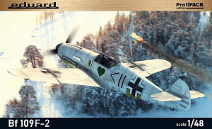 Model kit 1/48Messerschmitt Bf-109F-2 (Eduard kits)