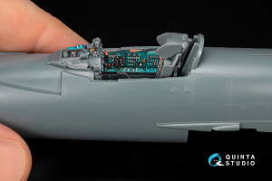 MiG-21SMT Fishbed-K 3D-Printed & coloured Interior on decal paper (Eduard) (with 3D-printed resin parts)