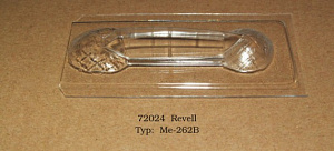 Vacu Canopy 1/72 Me-262 B (REV) (Rob Taurus)