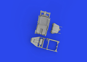 Additions (3D resin printing) 1/72 Lockheed-Martin F-35A Lightning II ejection seat 3D-Printed (designed to be used with Tamiya kits)