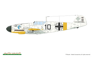 Model kit 1/72 Messerschmitt Bf-109F-2 (Weekend Edition) (Eduard kits)